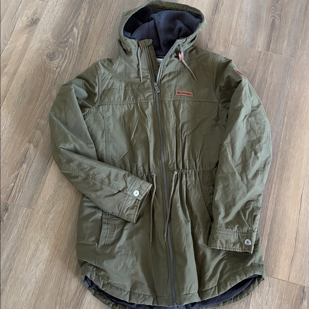 Columbia Charcoal Fleece Jacket